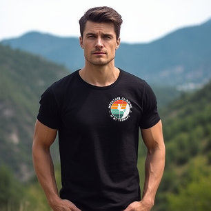 Montanha Subindo É Minha Terapia 1 T-Shirt Masculi