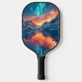 Montanha Sunset no lago - Nome Personalizado