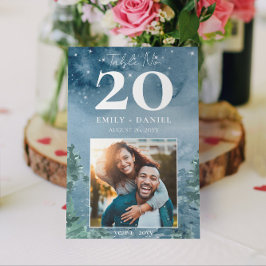 Montanhas Azuis da Boca Mesa de Casamento nº w/Fot