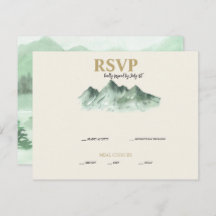 Montanhas de Casamento RSVP