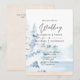 Montanhas de neve do orçamento das árvores de inve