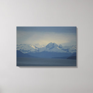 Montanhas do Alasca expandiram Canvas a partir de