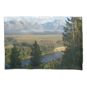 Montanhas e Rio Jackson Hole