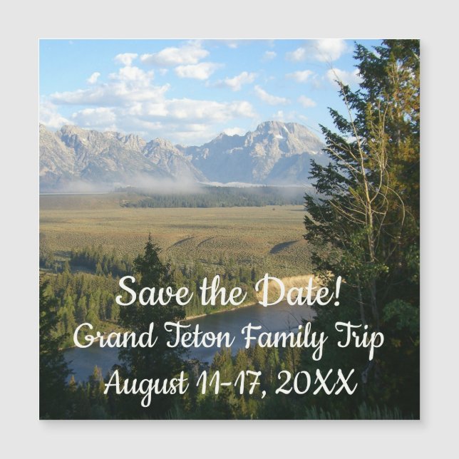Montanhas Jackson Hole e Rio (Frente)