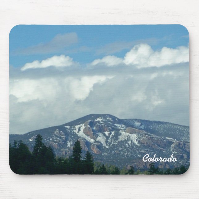 Montanhas Mousepad de Colorado (Frente)