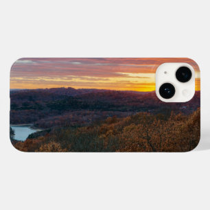 Montanhas Ozark outono Sunset