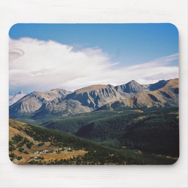 Montanhas Rochosas Mousepad (Frente)