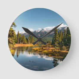 Montanhas rochosas relógio