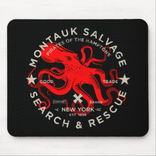 Montauk Salvage Co. Octopus Mouse Pad