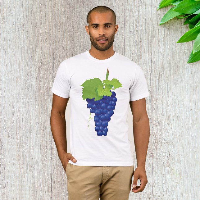 Monte de Uvas Mens T-Shirt (Criador carregado)