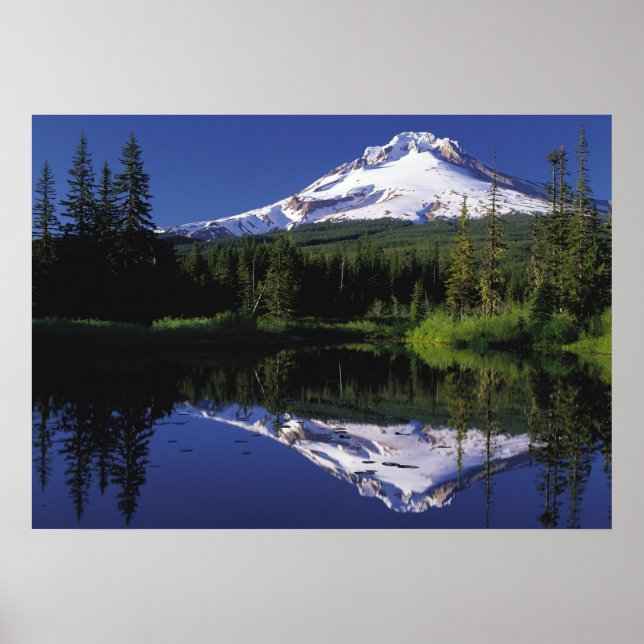 Monte Hood Oregon Poster (Frente)