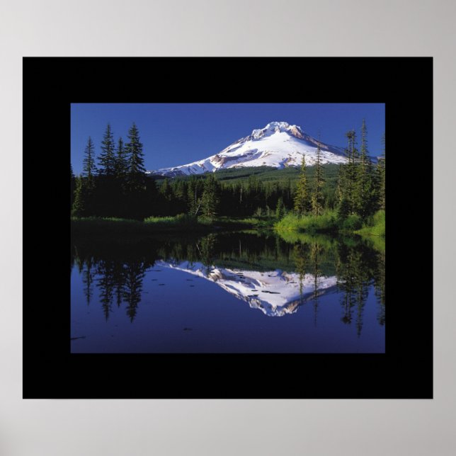 Monte Hood Oregon Poster (Frente)