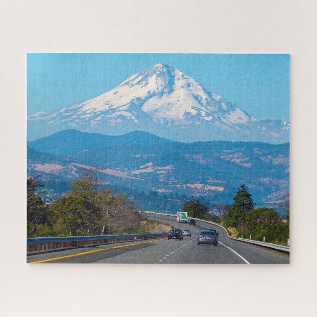Monte Hood Oregon. Quebra-cabeça (Horizontal)
