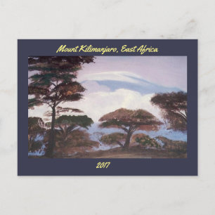 Monte Kilimanjaro - Cartão postal