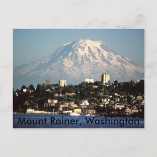Monte Rainer, cartão postal de Washington