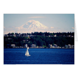 Monte Rainier, Velozas no cartão Puget Sound