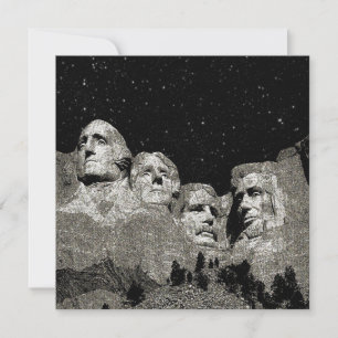 Monte Rushmore Presidentes Americanos,  
