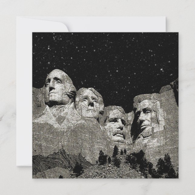 Monte Rushmore Presidentes Americanos, (Frente)