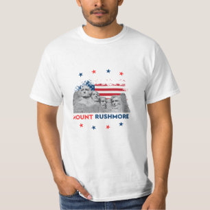 Monte Rushmore T-Shirt - Marco Americano Icônico