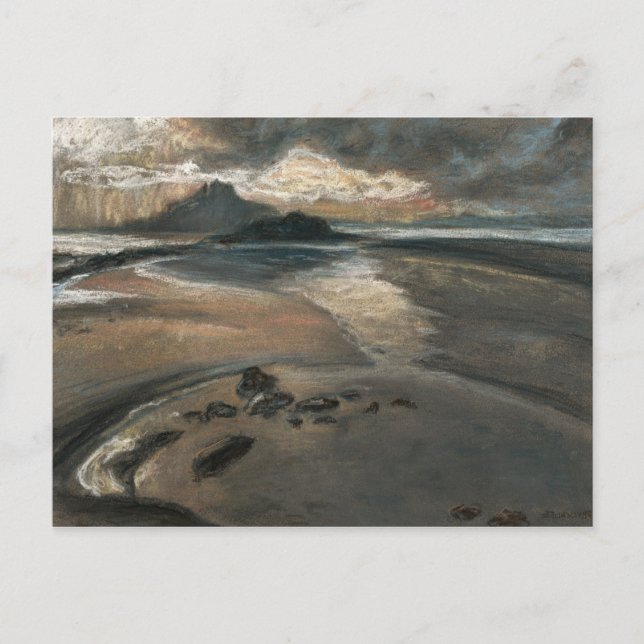 Monte São Miguel, Cornualha, cartão postal (Frente)