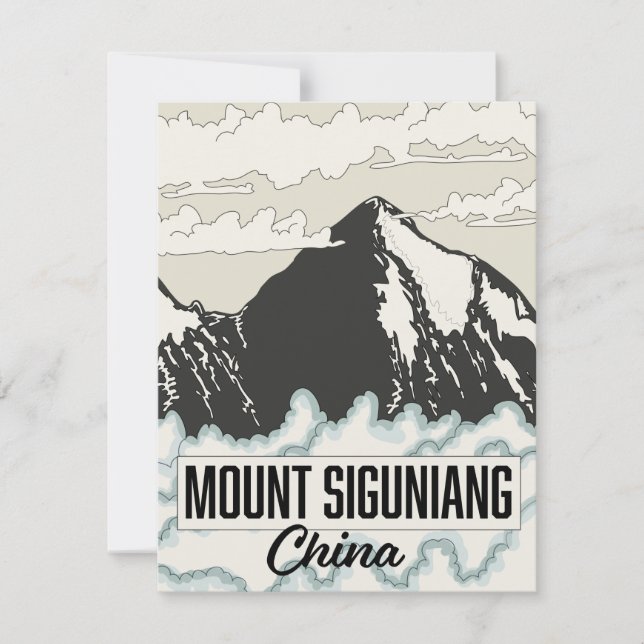 Monte Siguniang China (Frente)