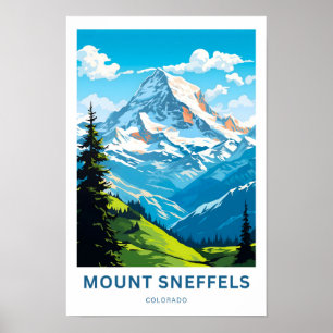 Monte Sneffels Viagem Impressão