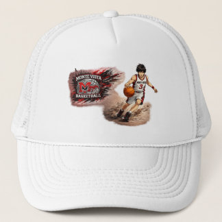 Monte Vista Basquete Anime Jogador Boné de Caminho