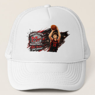 Monte Vista Basquete Anime Jogador Boné de Caminho