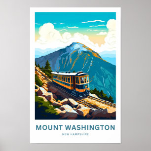 Monte Washington New Hampshire Viagem Impressão