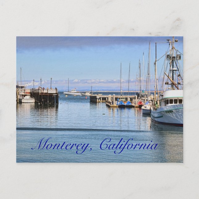 Monterey, cartão postal da Califórnia (Frente)