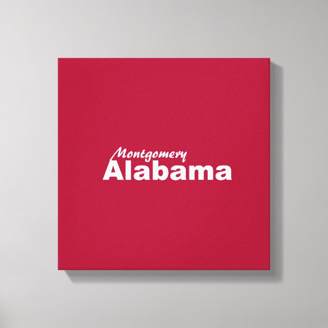 Montgomery, Canvas do Alabama (Frente)