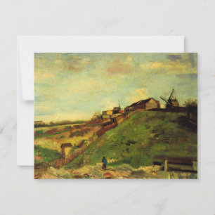 Montmartre: Pedreira, os Moinhos por Vincent van G