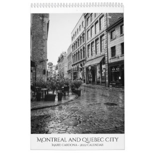 Montreal e Cidade do Quebeque - Calendário Marie