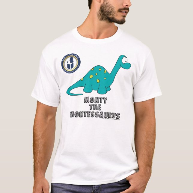 Monty o t-shirt de Montessaurus (Frente)