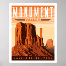 Monument Valley Poster de viagens Wall Art