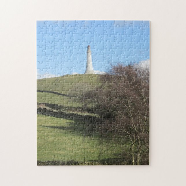 Monumento Hoad - Quebra-cabeça do Ulverston Jigsen (Vertical)