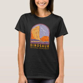Monumento Nacional do Dinossauro Vintage T-Shirt