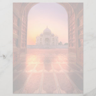Monumentos   Taj Mahal, Índia à Sunset