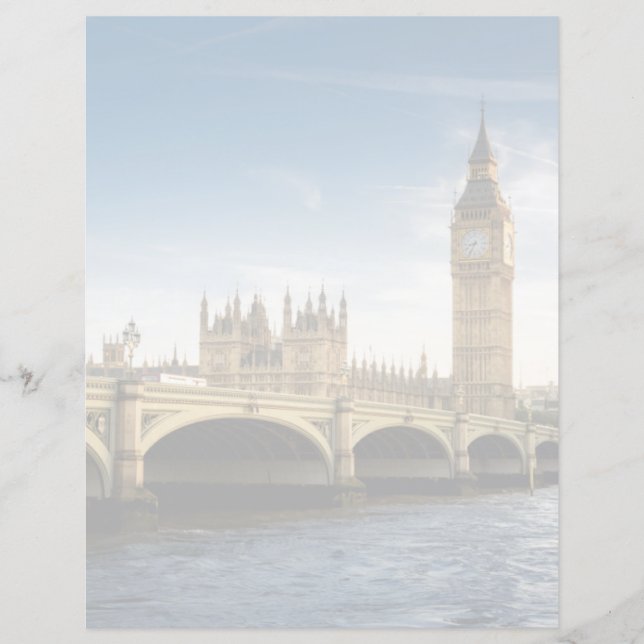 Monuments | Big Ben, London England (Frente)