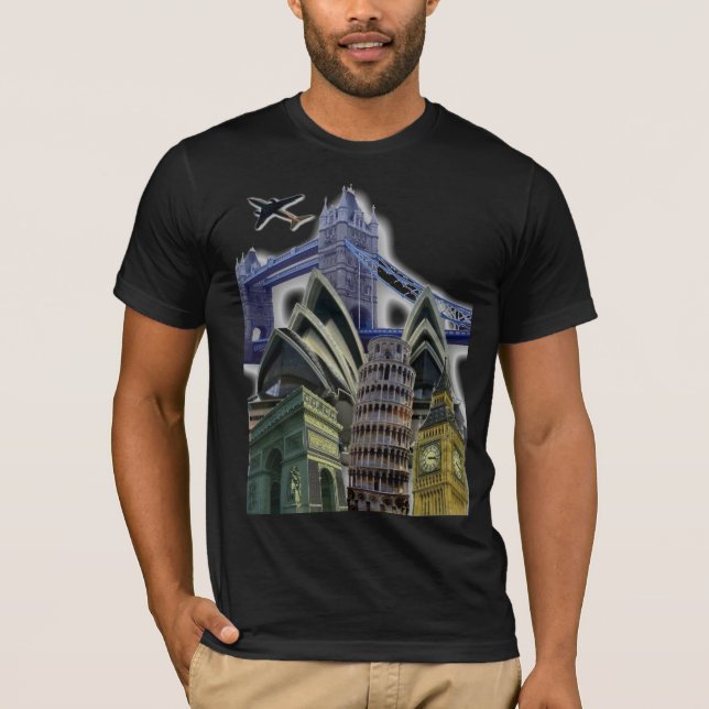 Monuments Collage T-Shirts (Frente)