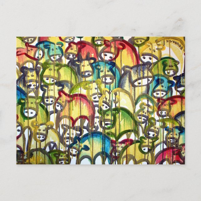 Moo! Cartões Postais (Frente)