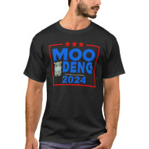 Moo Deng Funny Election 2024 Cute Hippo T-Shirt