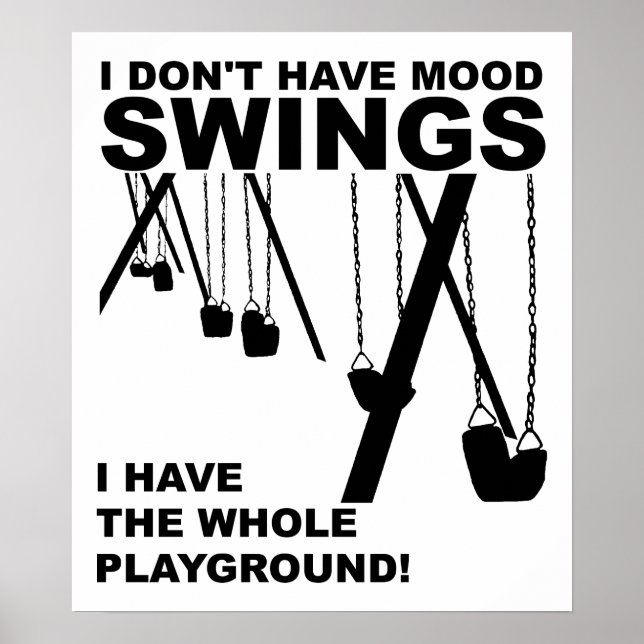 Mood Playground Engraçado Poster (Frente)