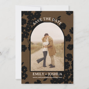 Moody Modern Floral Flat Salve O Cartão De Data Br