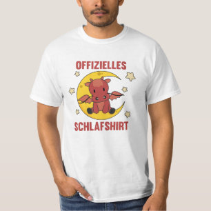 Moon Animal Dragon Oficial do Sono Camisa Dragão V