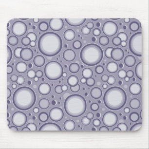 Moon Crateras Roxo Mousepad