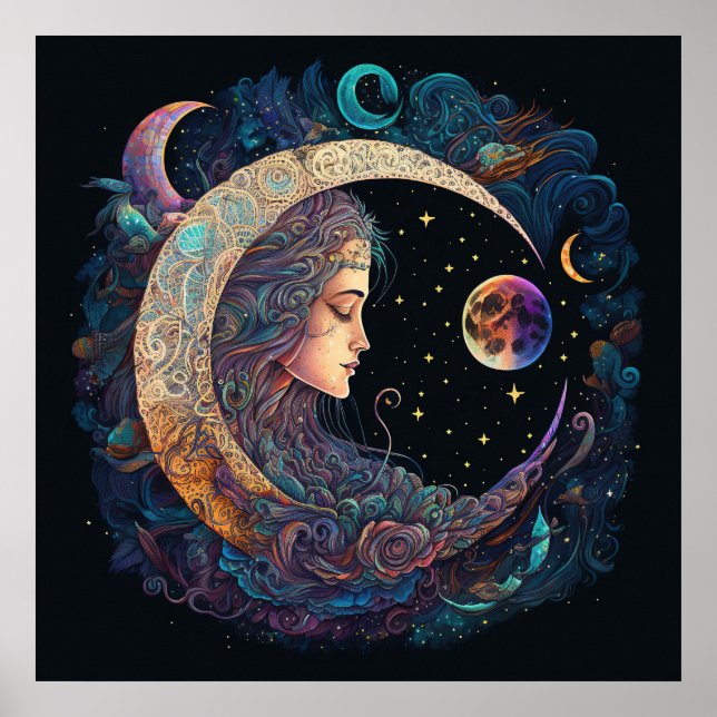 Moon Dreams Poster (Frente)