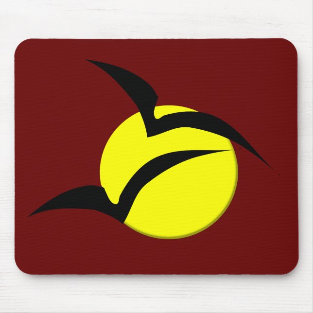 Moon e Bats Mousepad (Frente)