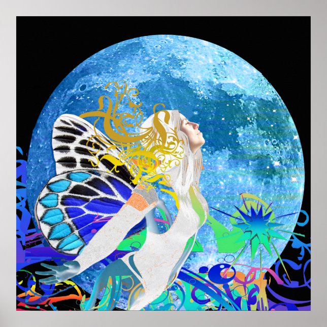 Moon Fairy Poster (Frente)
