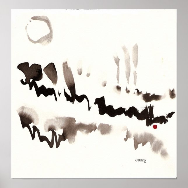 Moon Forest Art Impressão (Frente)